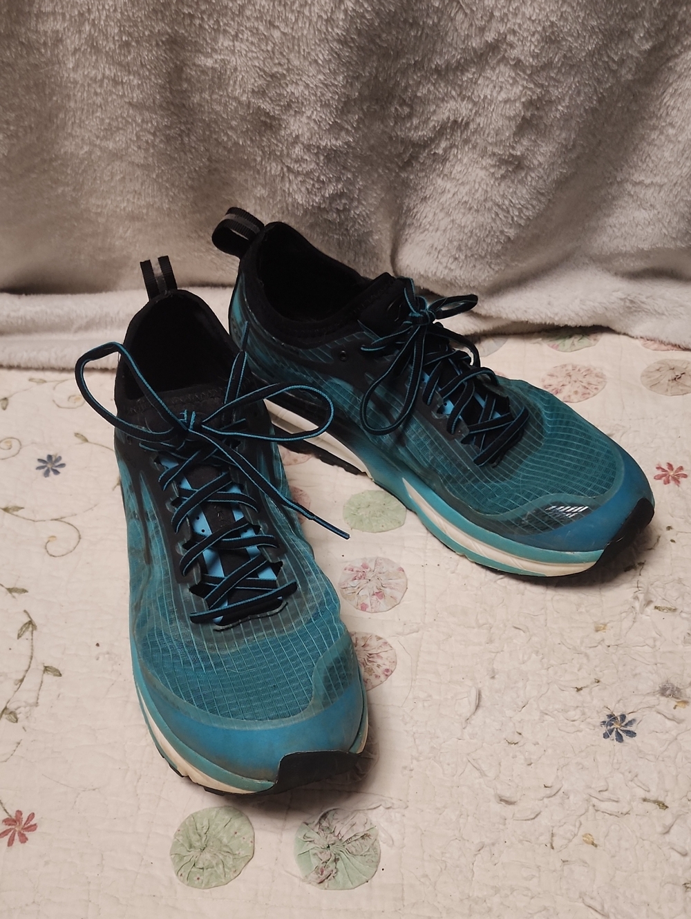 Men’s Scarpa Blue Athletic Trail Running Shoes - Lightweight Cushioned Support